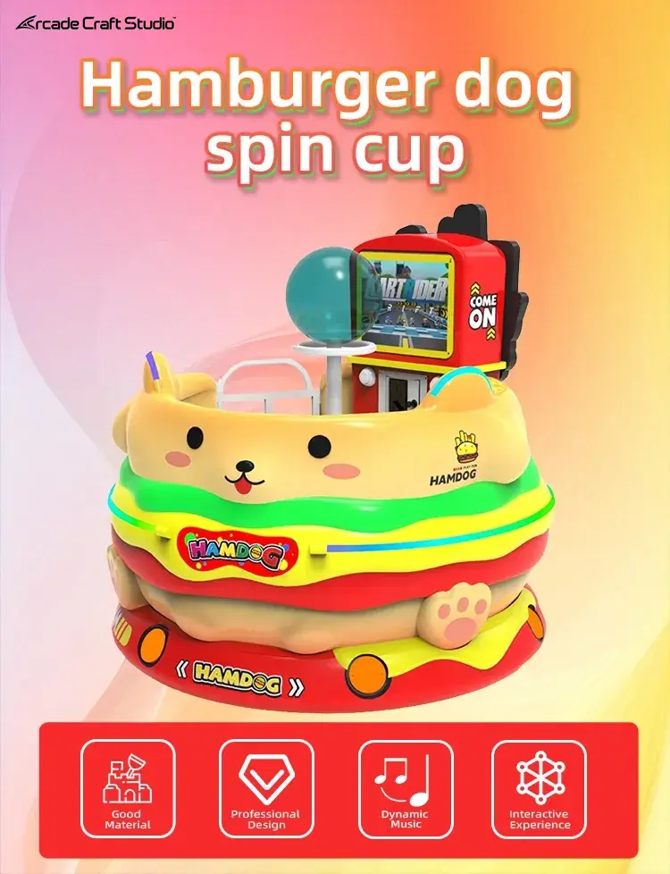 Hamdog Coin Operated Kiddie Ride