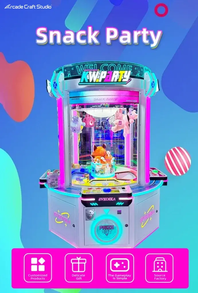 Snack Party Prize Ticket Games