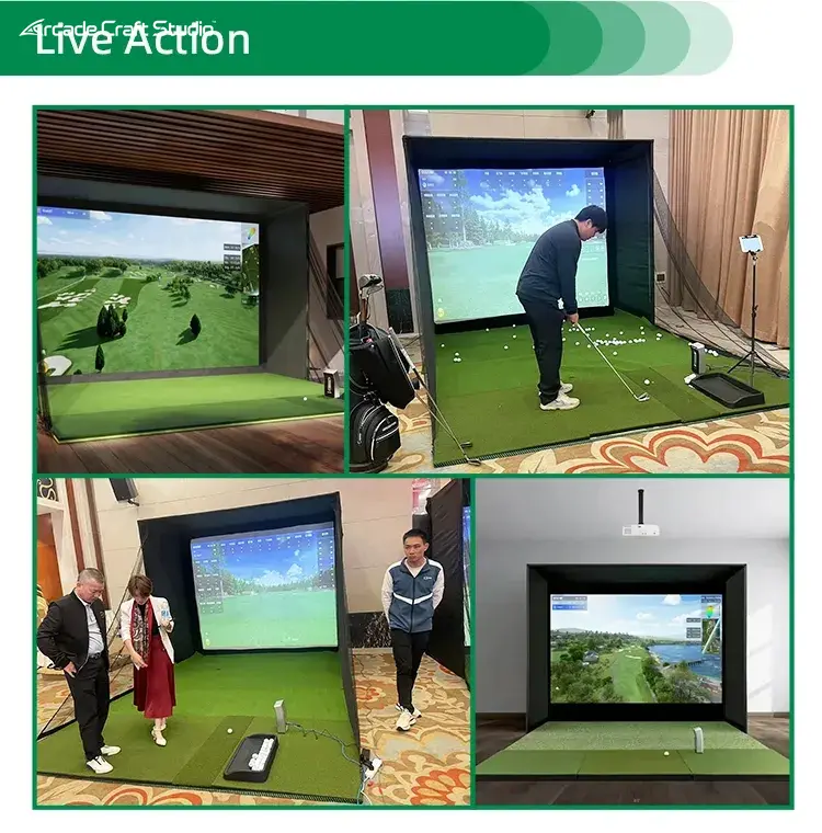 P6 Golf Simulator For House