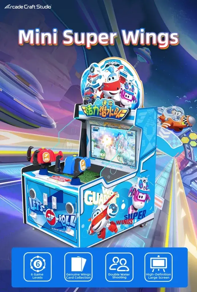 Mini Jet Team Kids Water Shooting Arcade