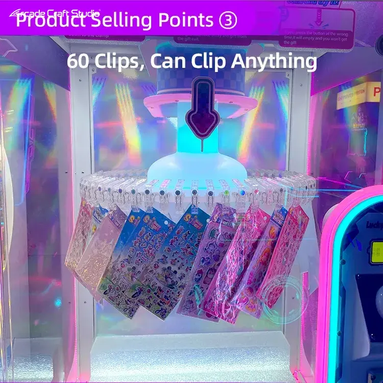 Lucky Planet S Coin Operated Prize Game Machine