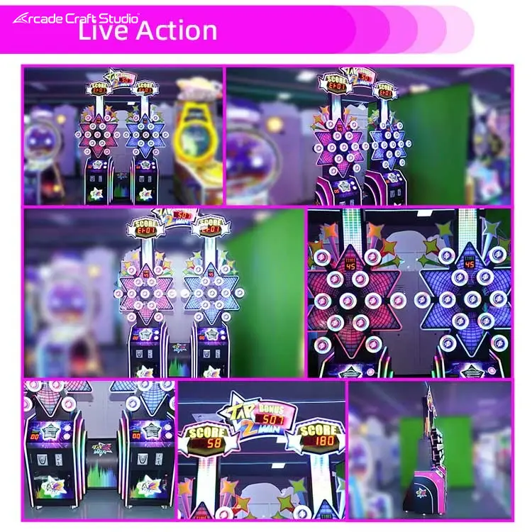 Tap 2 Win Catch The Light Arcade Ticket Game