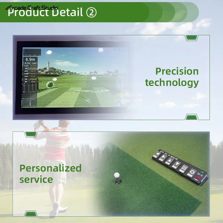 Customizable Basement Golf Simulator