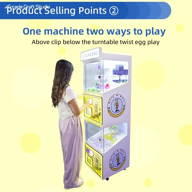 Clip & Ball Two In One Prize Ticket Game