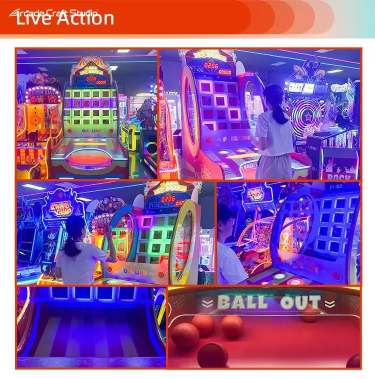 Ball Monster Ticket Game Arcade