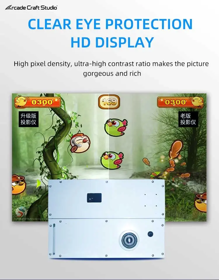 Happy Croquet Wall Projection Ball Throwing Game