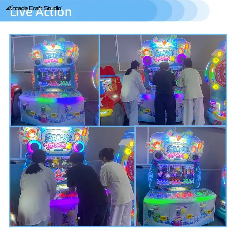 Crazy Toy City 2 Ticket Game Machine