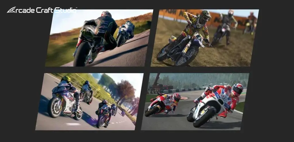 VR Space Wheel VR Motorcycle Simulator Arcade