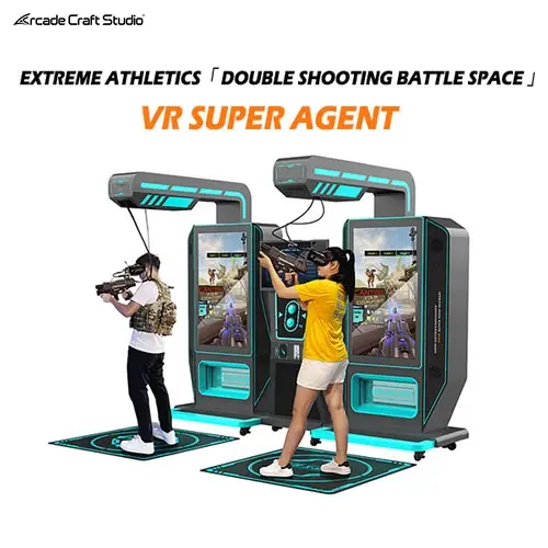 VR Super Agent 2 Players VR Shooting Simulator