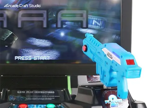 Alien Attack Arcade Shooting Game Machine