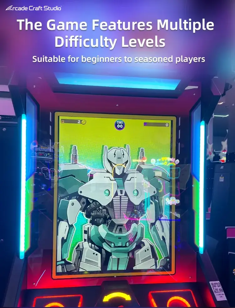 Force King Arm Wrestling Arcade Strength Tester Machine