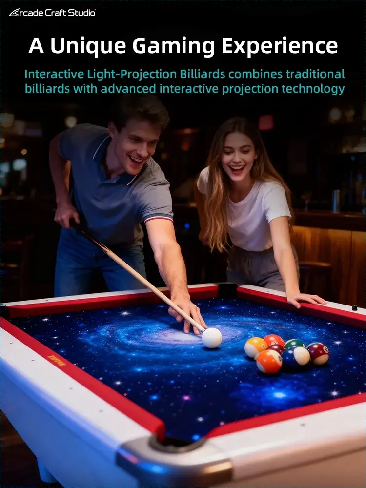 Interactive Pool Table Projector