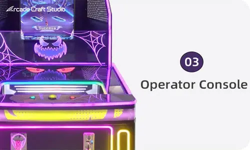 Buster Ball Throwing Video Arcade Game