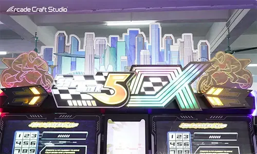 5DX Motorcycle Arcade Game
