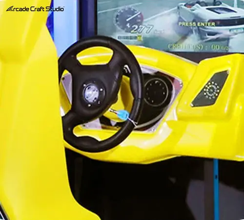 2 Players Car Driving Arcade Game