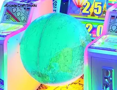 Global Tour Ticket Arcade Game Machine