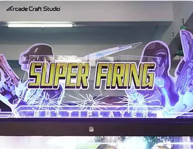 Super Firing Shooting Arcade Game Machine