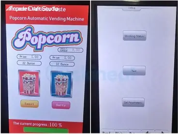 Commercial Popcorn Vending Machine