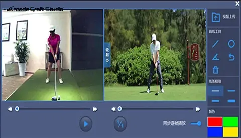 A Series Indoor Golf Simulator