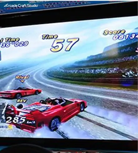 Coast Racer 2017 Driving Arcade Game Machine