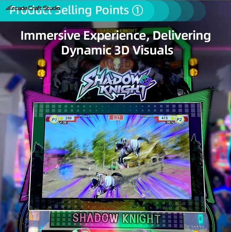 Shadow Knight Hunting Arcade Shooting Game Machine