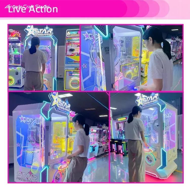 Star Ferris Wheel Press The Hook Prize Ticket Arcade
