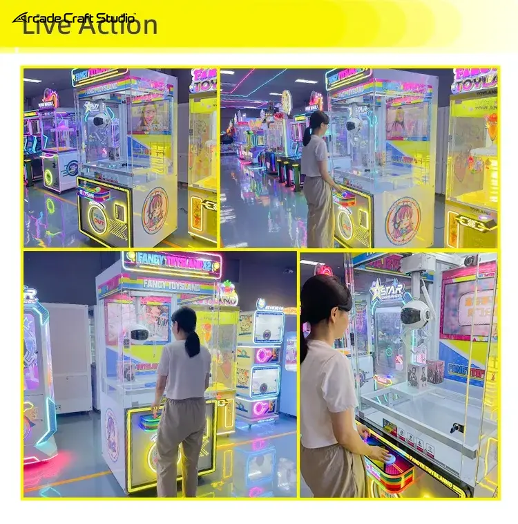 Fancy Toysland X2 Crane Claw Machine