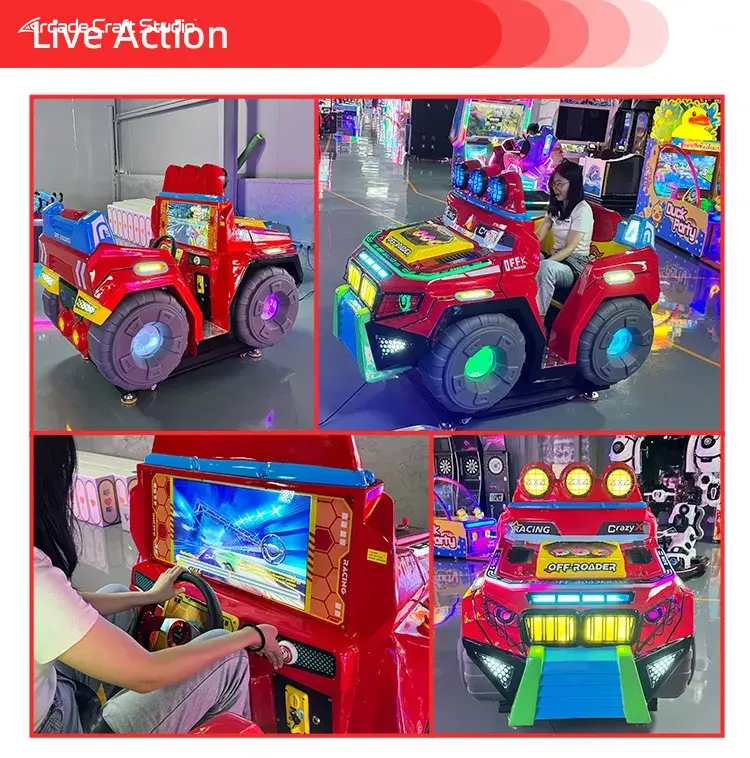 Off Roader Kids Arcade Machine Racing Games