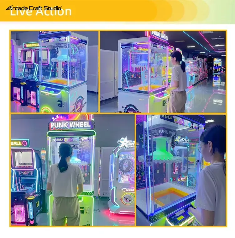 Punk Wheel Prize Ticket Games