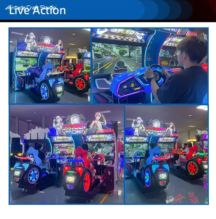 Street Racing Driving Simulator Arcade Machine