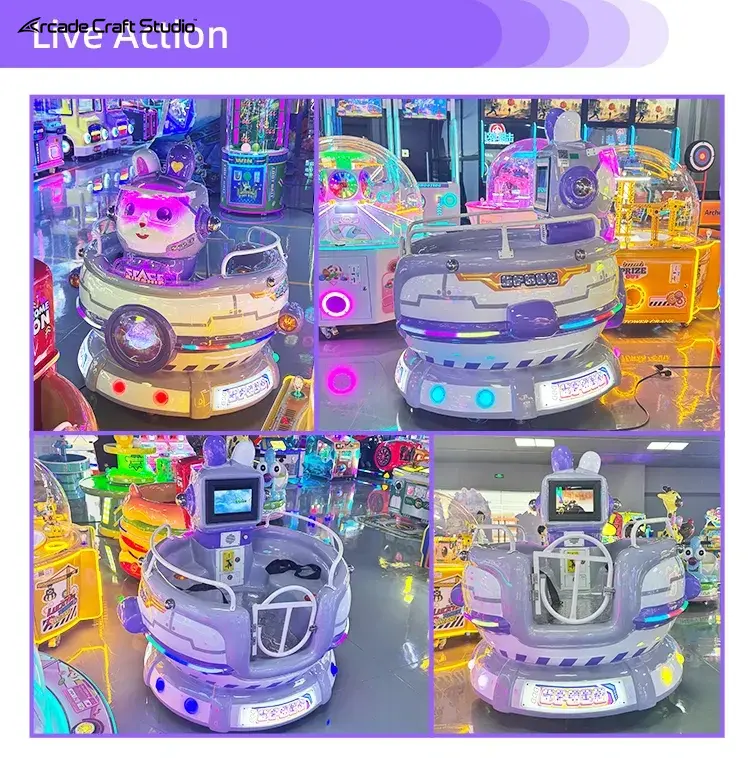 Space Rabbit Ride On Kiddie Rides
