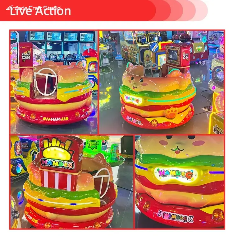 Hamdog Coin Operated Kiddie Ride