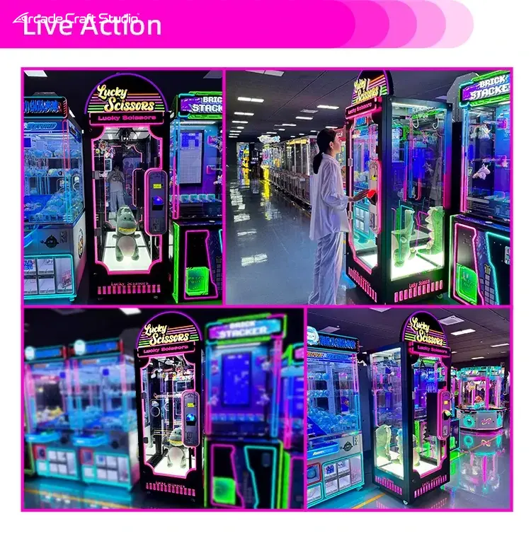 Lucky Scissors Rope Cutting Prize Arcade Game