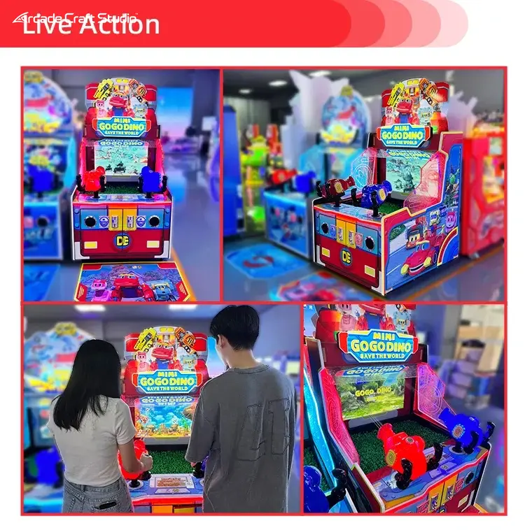Mini Dino Adventure Water Shooting Arcade