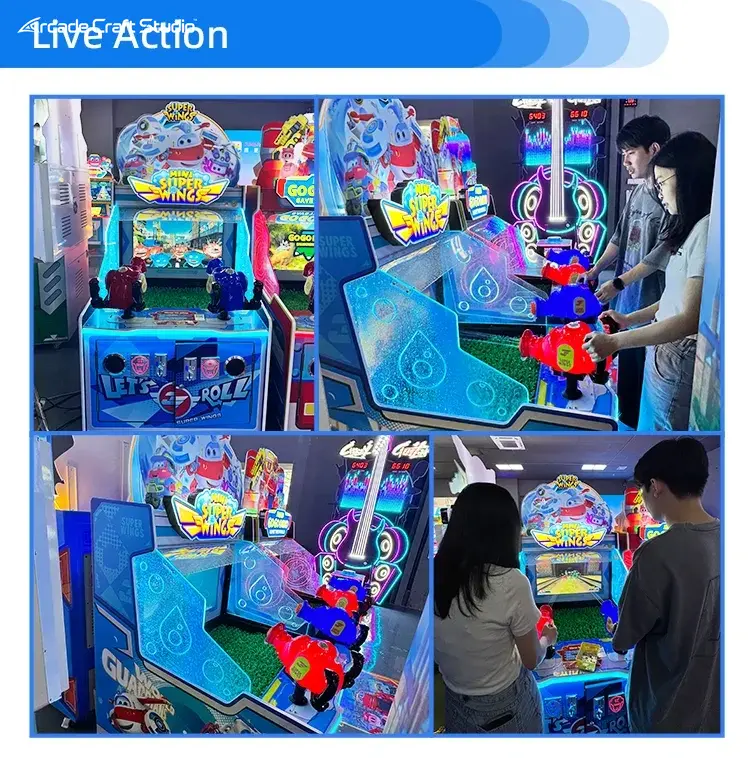 Mini Jet Team Kids Water Shooting Arcade