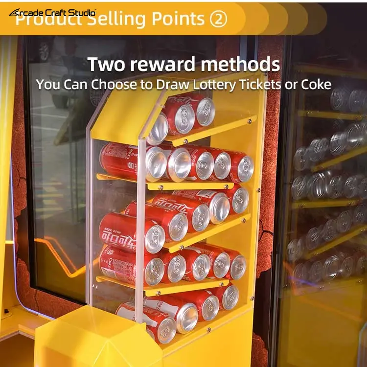 Crazy Hammer Hitting Arcade Game Ticket Arcade