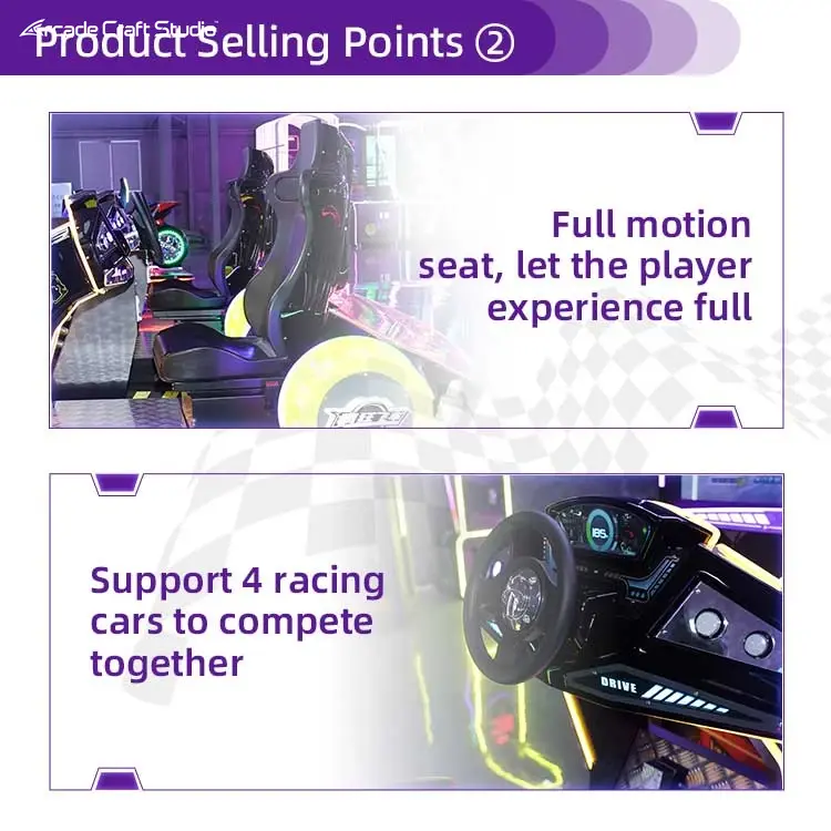 Crazy Speed Racing Game Arcade Cabinet