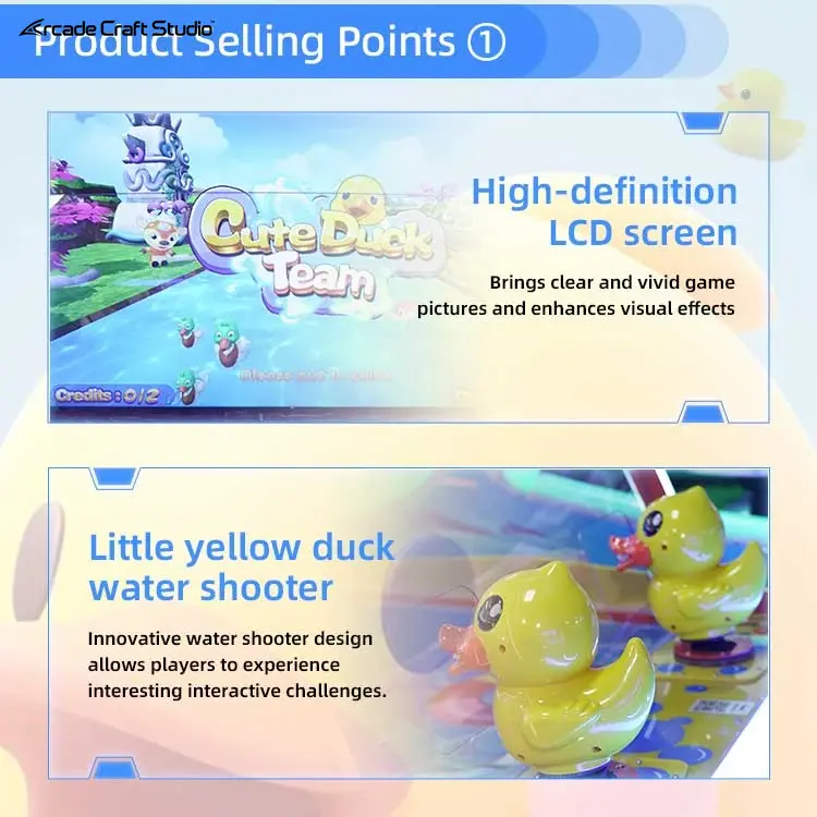 Duck Party Water Shooting Arcade Game Duck Arcade
