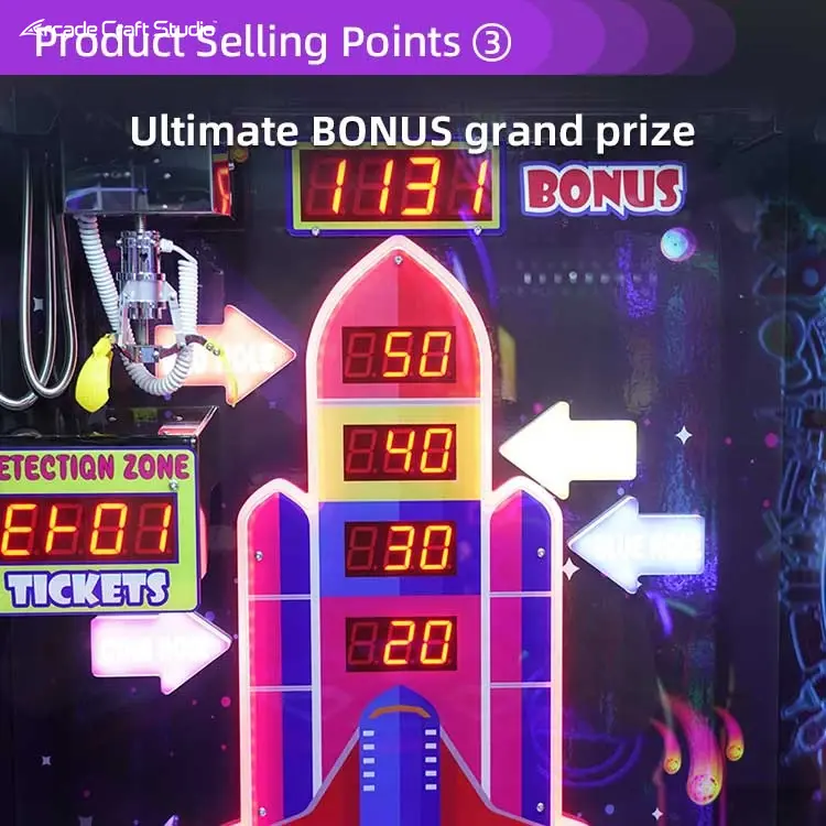 Space Tickets Ticket Arcade Ticket Claw Machine