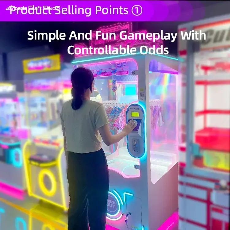 Lucky Planet S Coin Operated Prize Game Machine