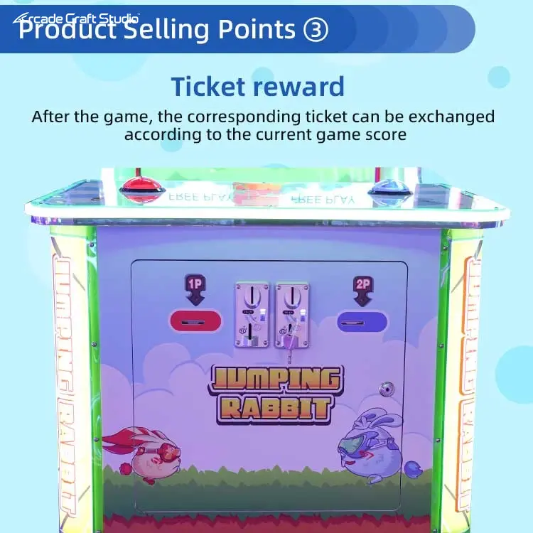 Jumping Rabbit Arcade Ticket Game