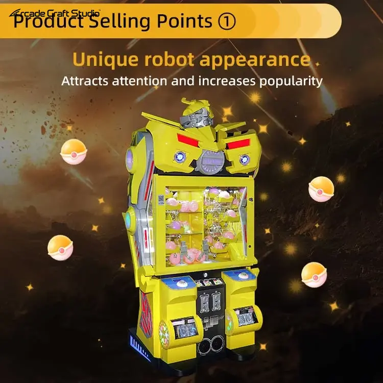 Mech Warrior Capsule Prize Machine