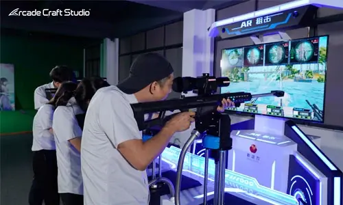AR Sniper 4 Players Shooter Arcade Machine