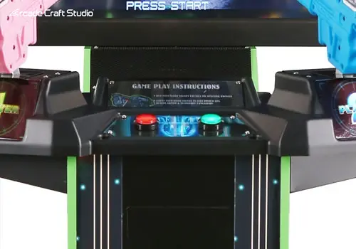 Alien Attack Arcade Shooting Game Machine