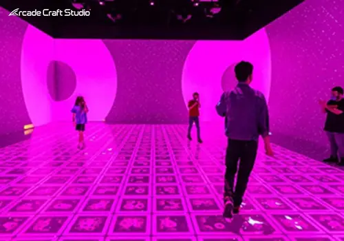 Interactive Floor Projector Game