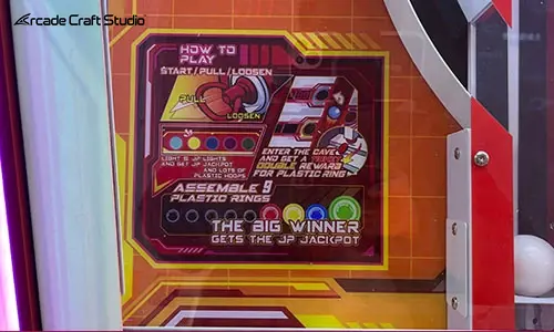Phantom Ball Ticket Arcade Game