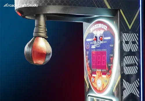 Black King Punching Bag Machine