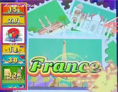 Global Tour Ticket Arcade Game Machine