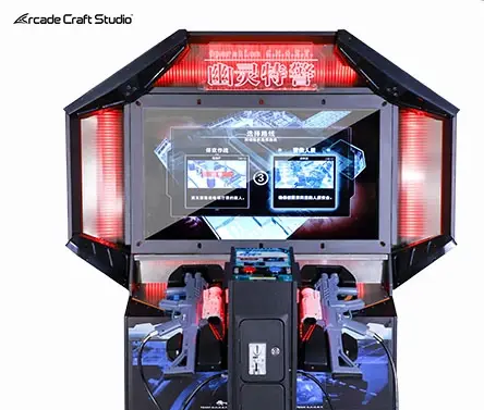 Two Player Ghost Troopers Arcade Shooting Game