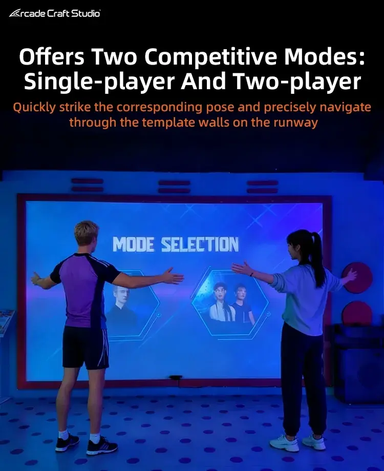 Hole In The Wall Projection Interactive Game